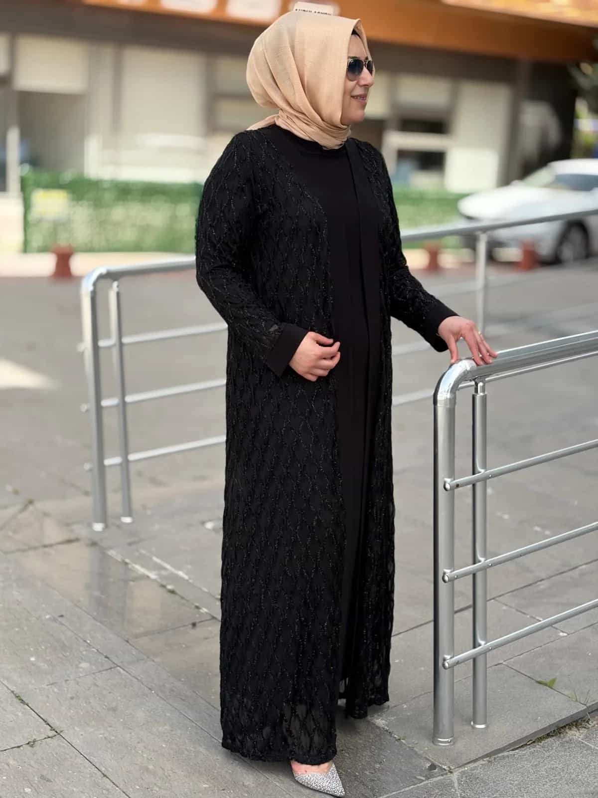 TÜLLÜ ABAYA