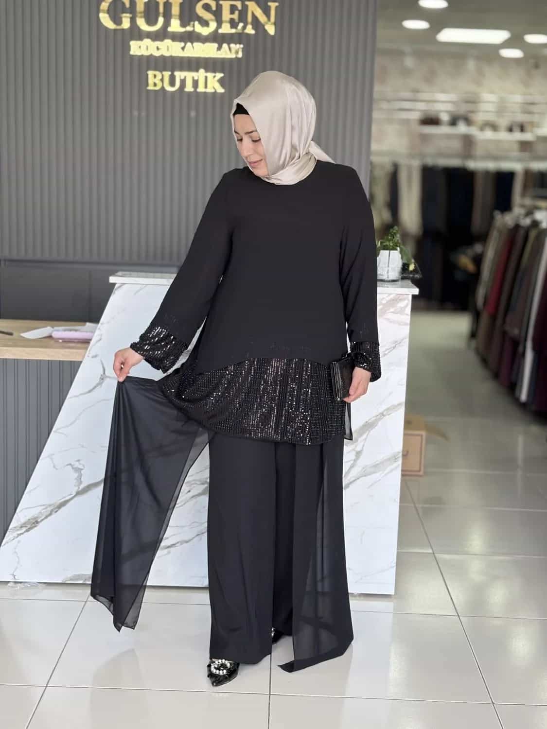 PANTOLONLU TAKIM PULLU TUNİK