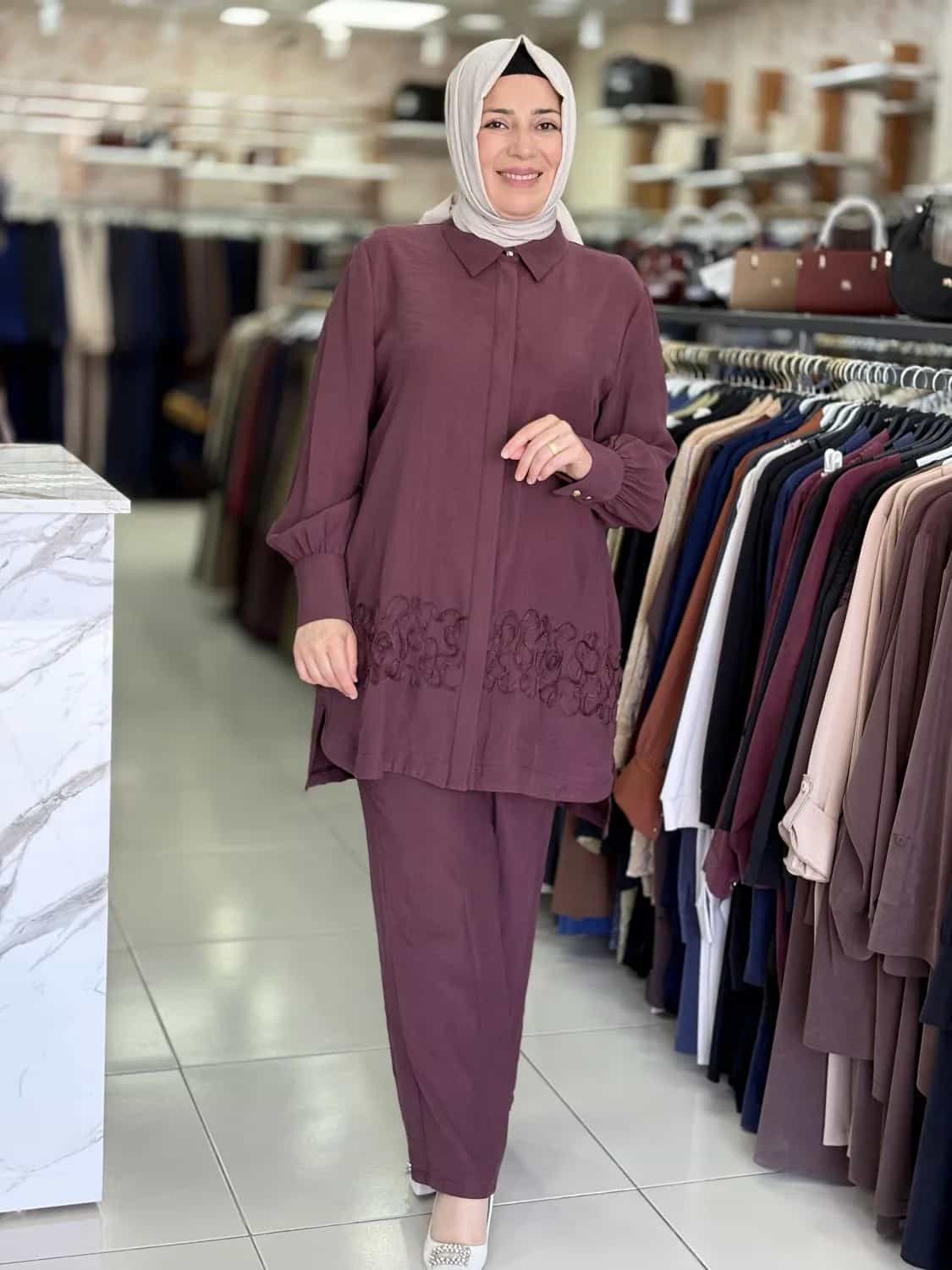 PANTOLONLU TAKIM VİSKON