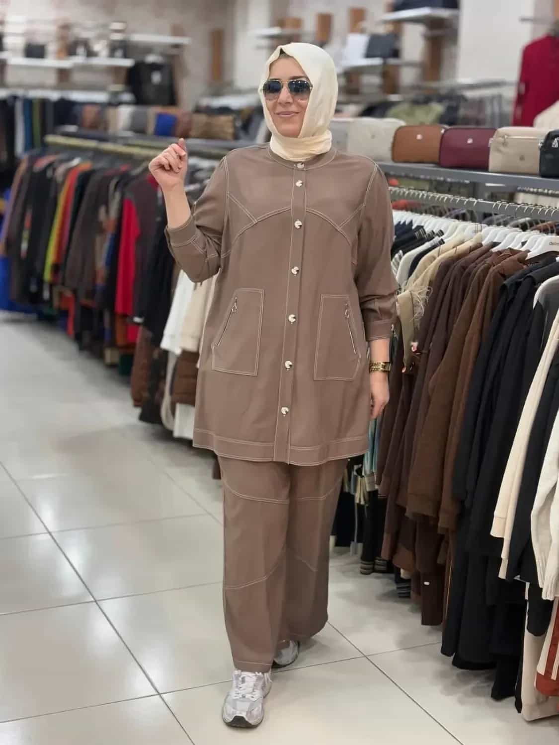 CEPLERİ FERMUARLI ÇİFT DİKİŞ TAKIM
