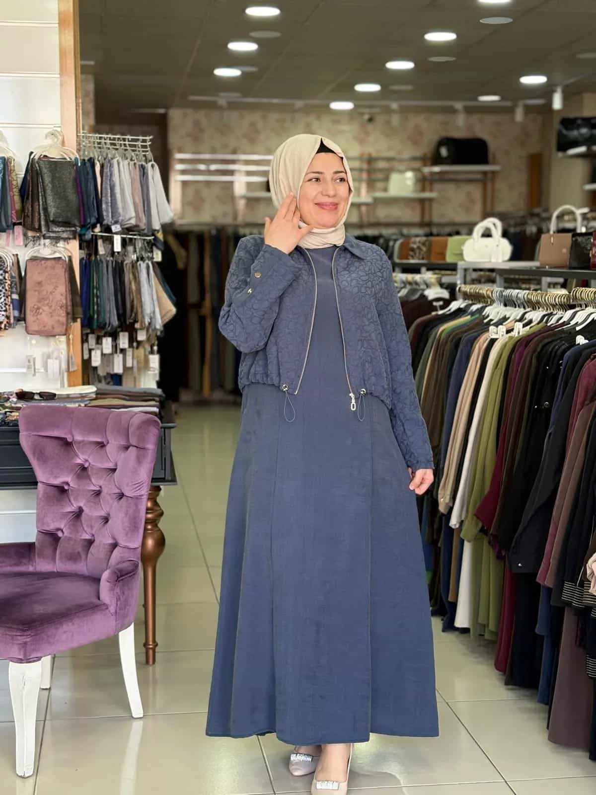 TENCEL BOLERO ELBİSE