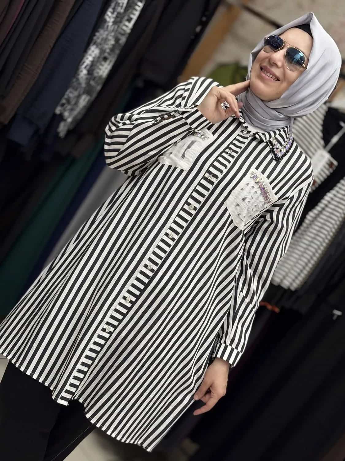 COTON TAŞLI TUNİK
