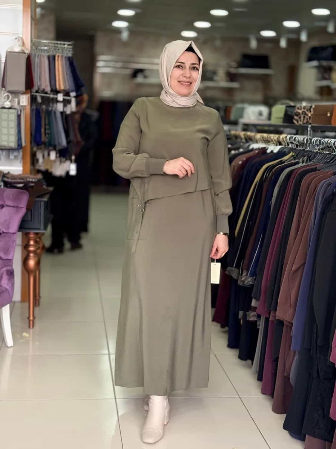 JUKİ TENCEL ELBİSE