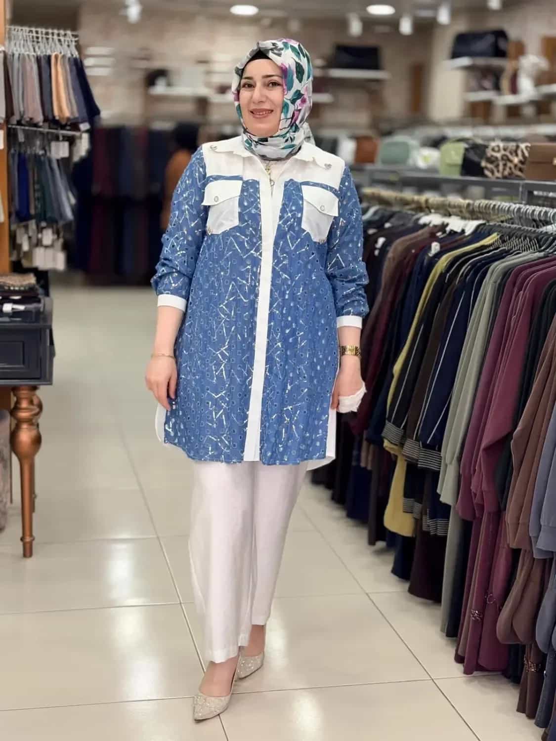 KOT GABARDİN TUNİK CEKET