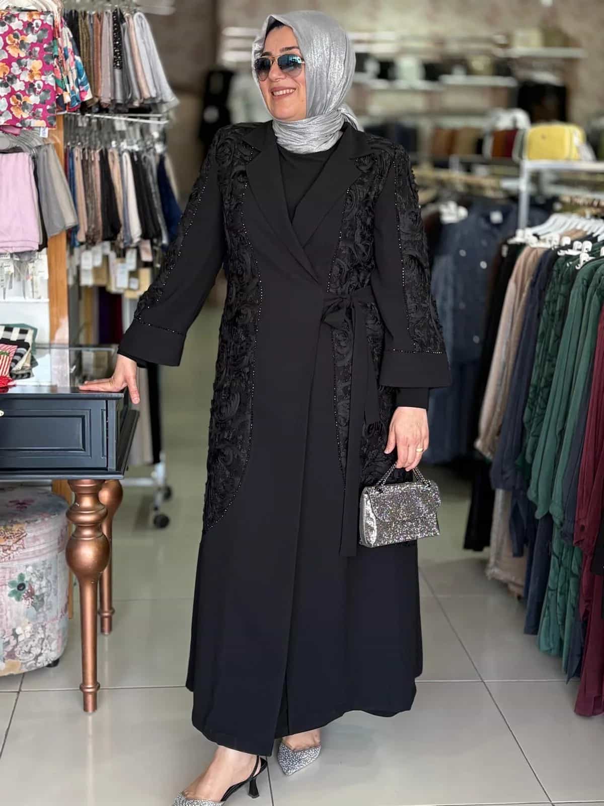 UZUN CEKETLİ ABAYA