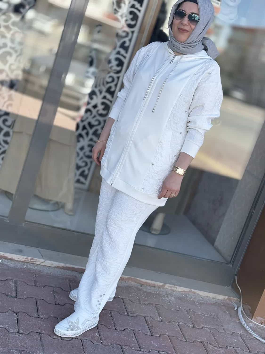 PANTOLONLU TAKIM GAZE TAŞLI