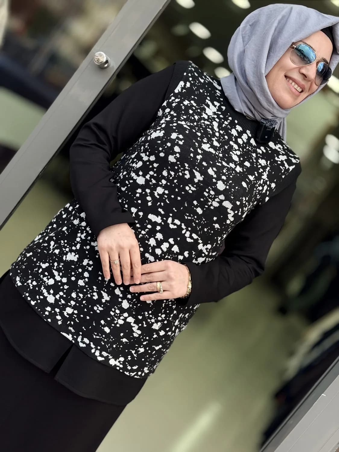 TUNİK RİBANA DESENLİ