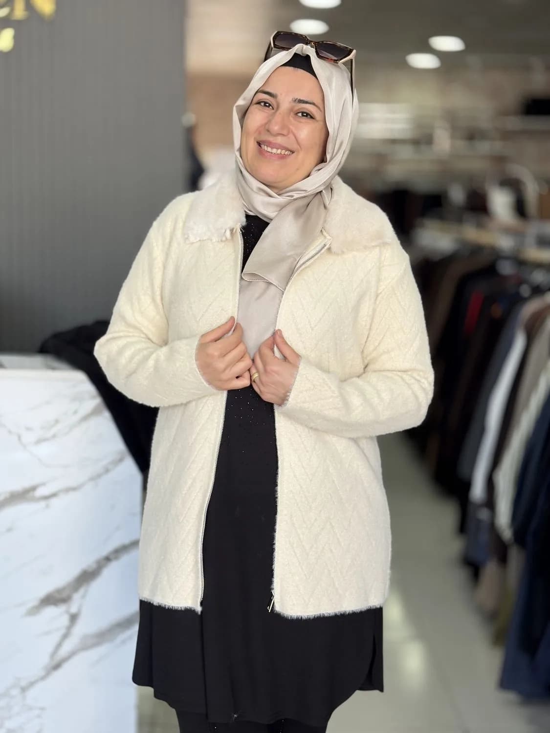 CEKET ANGORA KÜRKLÜ