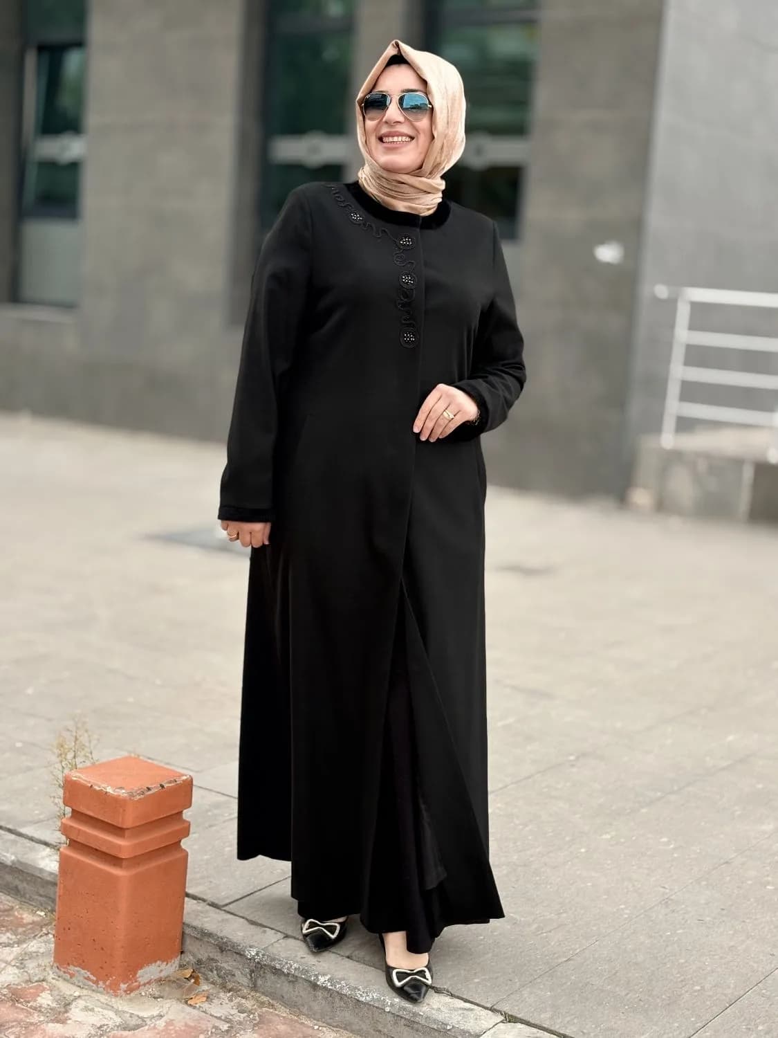 KABAN SELAM KAŞE TAŞ DETAYLI
